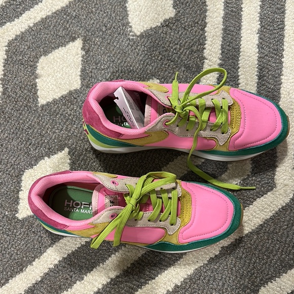 Hoff Santa Marta Pink and Green Sneakers - Picture 4 of 7